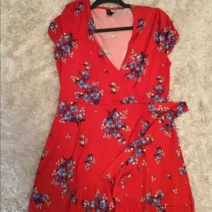 Red dress